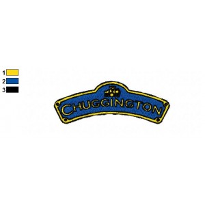 Chuggington Logo Embroidery Design